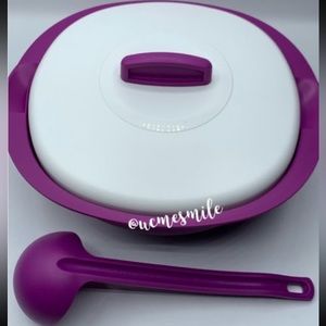 Tupperware Legacy Rice and Soup Server Bowl with Scoop